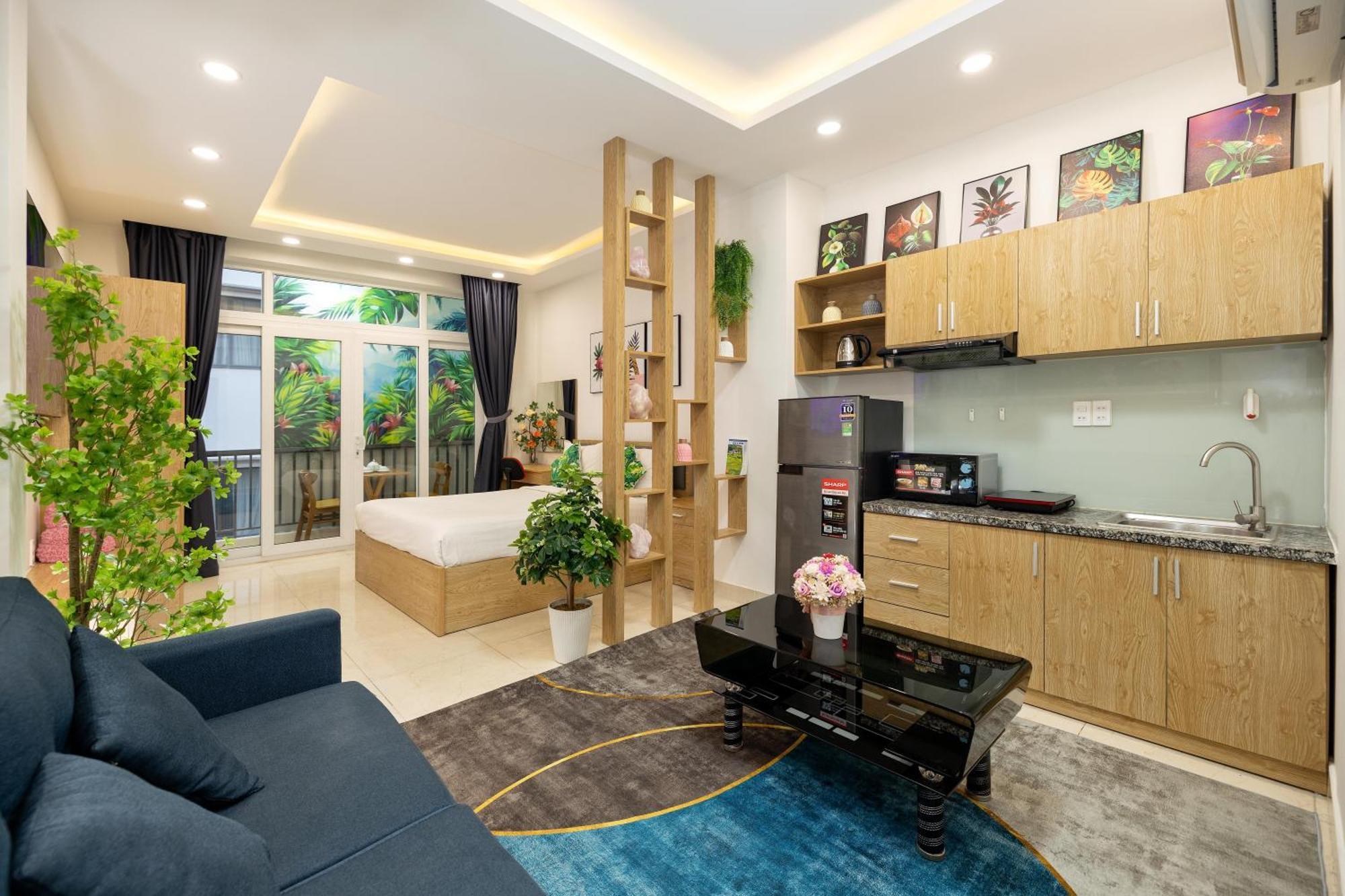 Ruby Studio Apartment Ho-Chi-Minh-Stadt Exterior foto